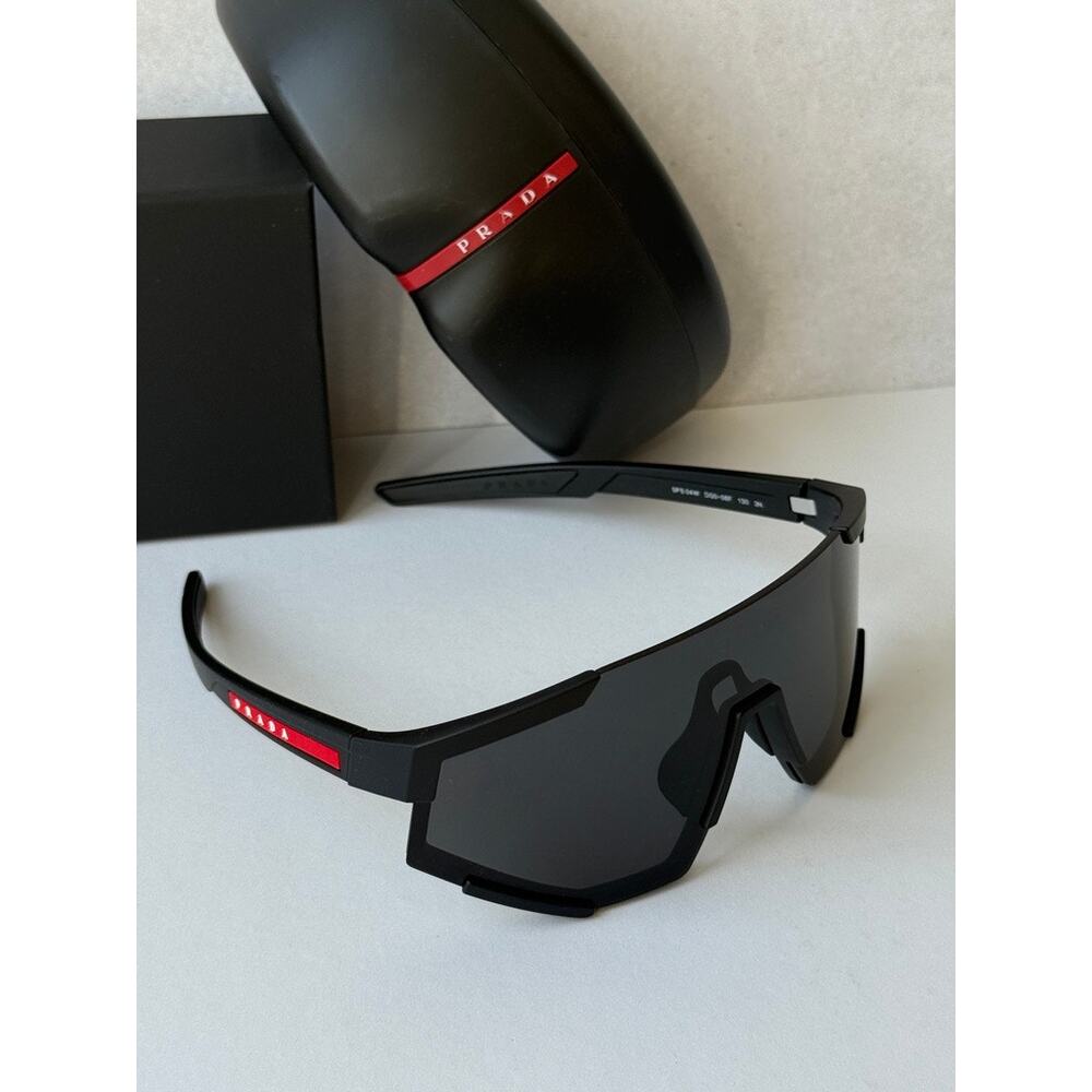 NEW Prada Sport PS04WS Sunglasses in Black $480 - Picture 5 of 7